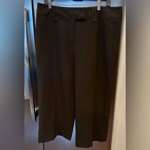 Dressbarn Dress Barn black capri pants size 16